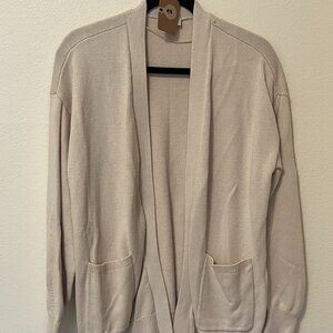 Unlisted #48 Loft Outlet Classic Cream Cardigan Sweater